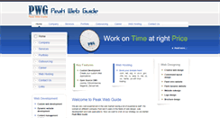 Desktop Screenshot of peakwebguide.com